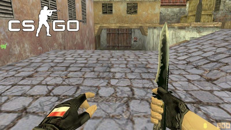 Иллюстрация рубрики: Звуки ножа из игры: Counter Strike 1.6